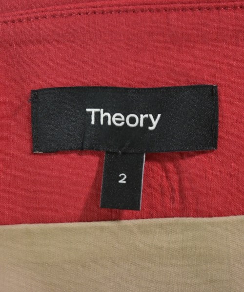 Theory（セオリー）カジュアルシャツ 赤 サイズ:2(M位) レディース/2200693891062