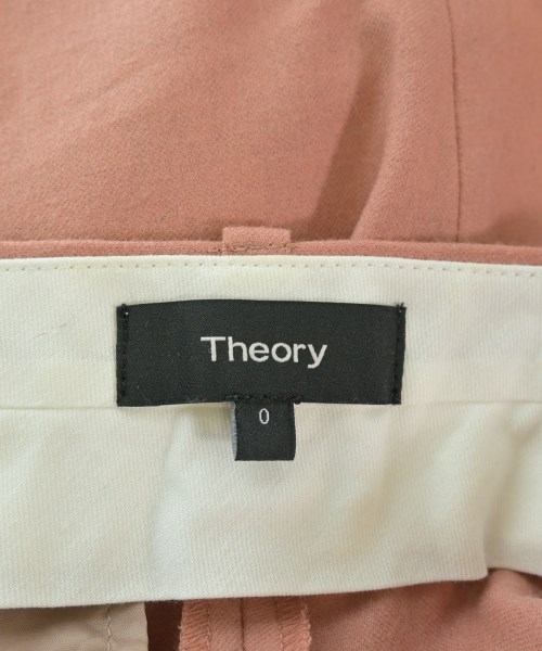 Theory（セオリー）スラックス ピンク サイズ:0(S位) レディース/2200695184018
