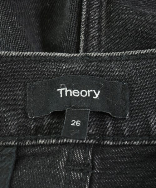 Theory（セオリー）デニムパンツ 黒 サイズ:26(M位) レディース/2200691724010