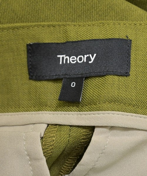 Theory（セオリー）スラックス 緑 サイズ:0(S位) レディース/2200696112072