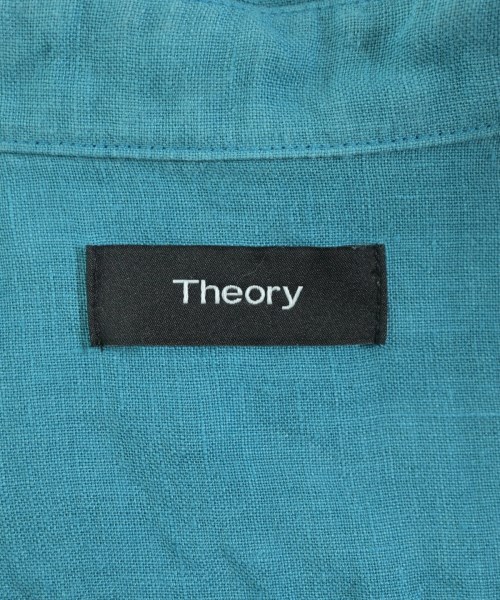 Theory（セオリー）カジュアルシャツ 青 サイズ:M レディース/2200697852038