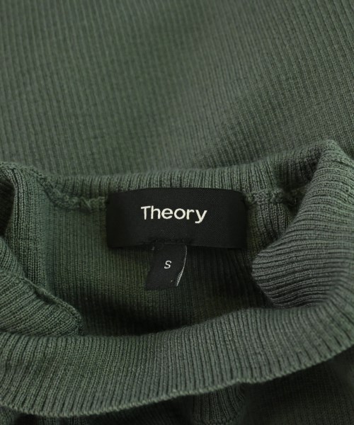 Theory（セオリー）ベスト/ノースリーブ カーキ サイズ:S レディース/2200697192134