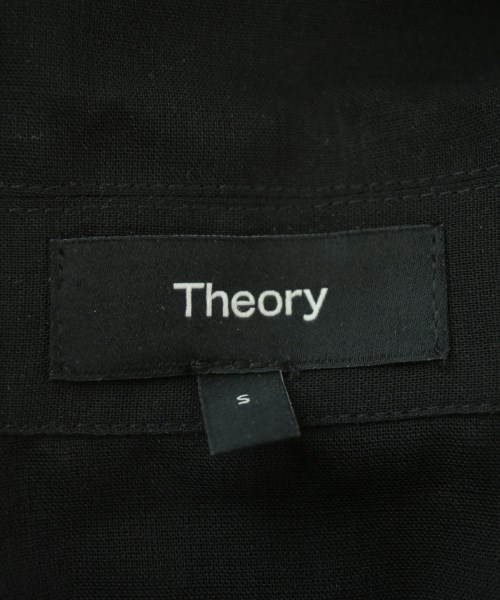 Theory（セオリー）カジュアルシャツ 黒 サイズ:S レディース/2200695724030
