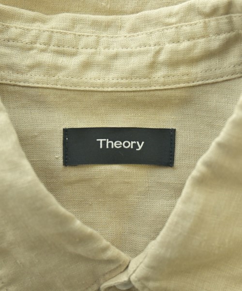 Theory（セオリー）カジュアルシャツ ベージュ サイズ:S レディース/2200698932012