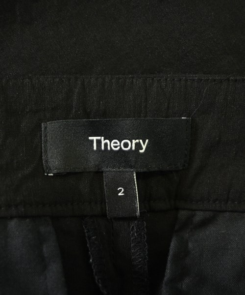 Theory（セオリー）クロップドパンツ 黒 サイズ:2(M位) レディース/2200695683122