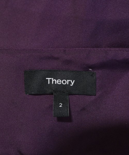Theory（セオリー）ワンピース 紫 サイズ:2(M位) レディース/2200699857055