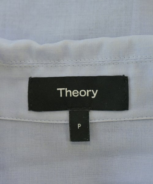 Theory（セオリー）カジュアルシャツ 青 サイズ:P(XS位) レディース/2200701885052
