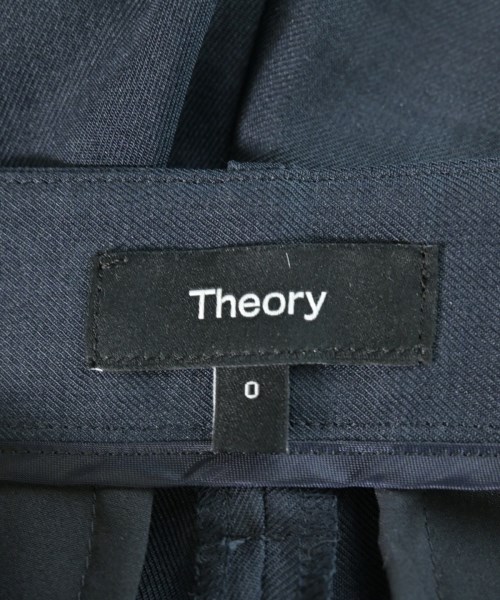 Theory（セオリー）スラックス 紺 サイズ:0(S位) レディース/2200702013058