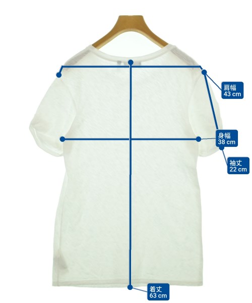 Theory（セオリー）Tシャツ・カットソー 白 サイズ:S レディース/2200647241103
