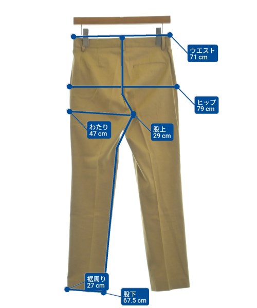 Theory（セオリー）スラックス ベージュ サイズ:0(S位) レディース/2200655056218
