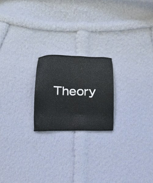 Theory（セオリー）チェスターコート 青 サイズ:S レディース/2200646755014