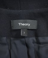 Theory（セオリー）ノーカラージャケット 紺 サイズ:2(M位) レディース/2200651810012