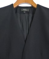 Theory（セオリー）ノーカラージャケット 紺 サイズ:2(M位) レディース/2200651810012