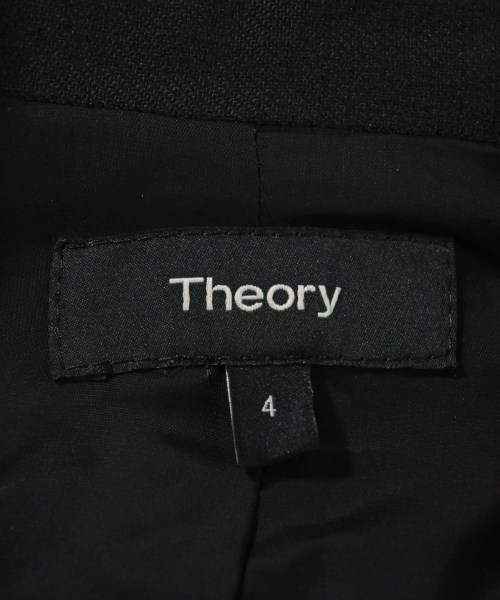 Theory（セオリー）チェスターコート 黒 サイズ:4(L位) レディース/2200657127053