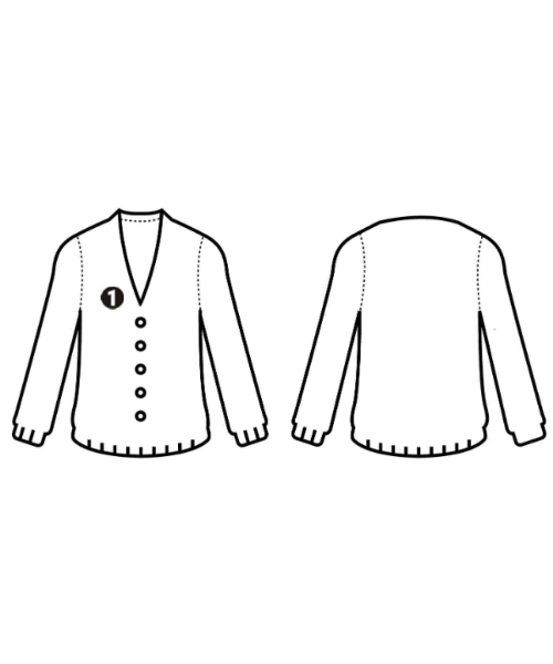 Theory（セオリー）カーディガン 紺 サイズ:M レディース/2200654961025