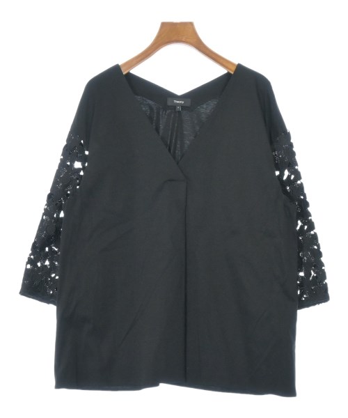 Theory(セオリー)Tシャツ・カットソー 黒 サイズ:S/2200646645094