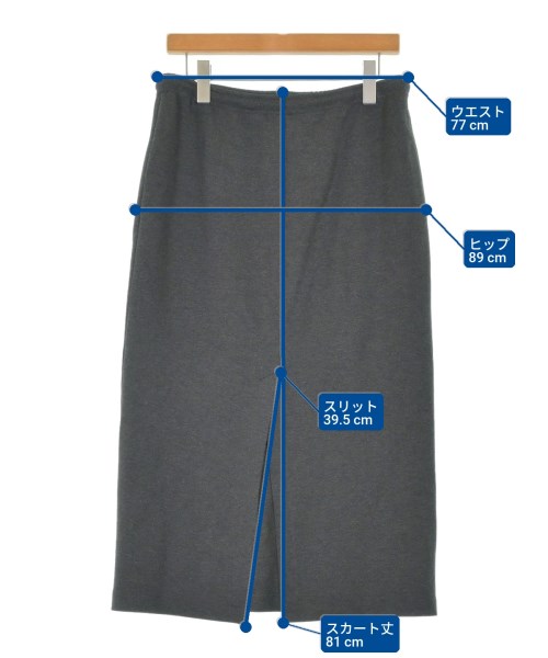 Theory（セオリー）ロング・マキシ丈スカート グレー サイズ:M レディース/2200646645193