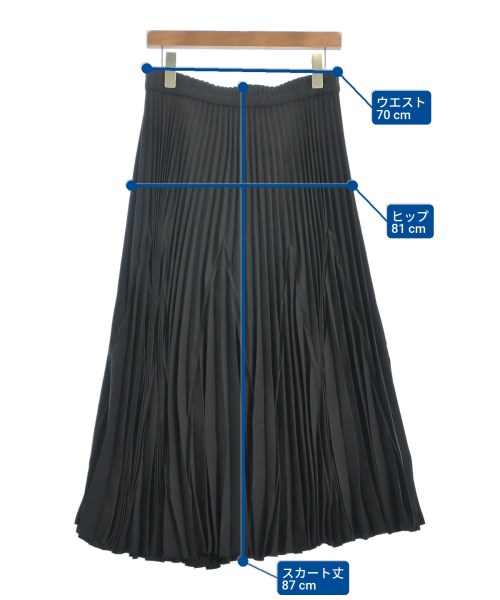 Theory（セオリー）ロング・マキシ丈スカート 黒 サイズ:M レディース/2200646645414