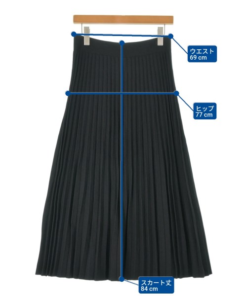 Theory（セオリー）ロング・マキシ丈スカート 黒 サイズ:M レディース/2200646645681