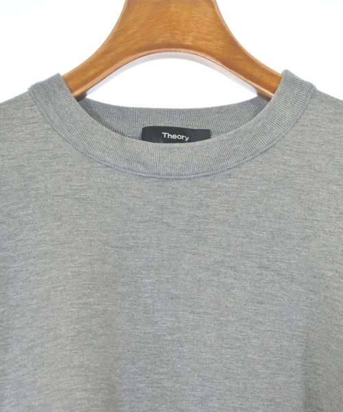 Theory（セオリー）Tシャツ・カットソー グレー サイズ:L レディース/2200646645865