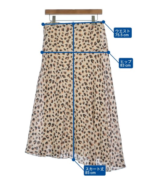 Theory（セオリー）ロング・マキシ丈スカート ベージュ サイズ:6(XL位) レディース/2200655815242