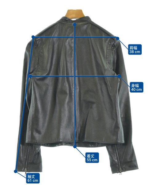 Theory（セオリー）ライダース 黒 サイズ:L レディース/2200657832476