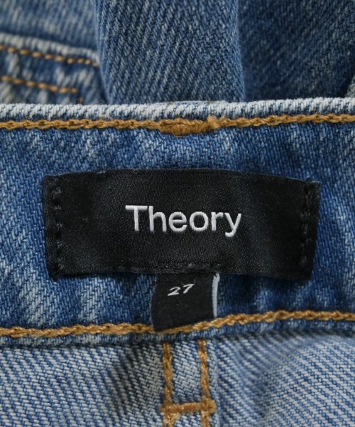 Theory（セオリー）デニムパンツ 青 サイズ:L レディース/2200657832483