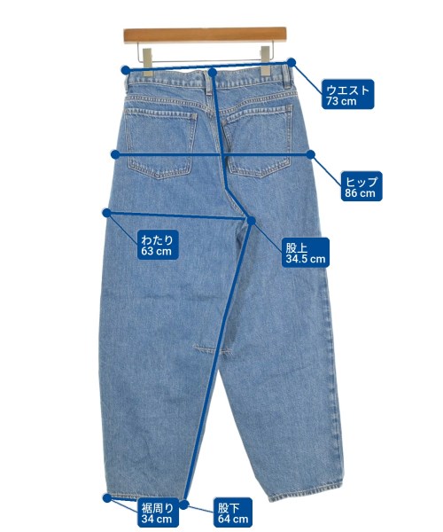 Theory（セオリー）デニムパンツ 青 サイズ:L レディース/2200657832483