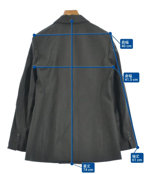 Theory（セオリー）ジャケット グレー サイズ:2(M位) レディース/2200657832674