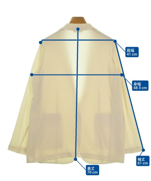 Theory（セオリー）カジュアルジャケット 白 サイズ:2(M位) レディース/2200657832797