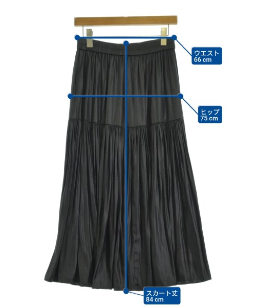 Theory（セオリー）ロング・マキシ丈スカート 黒 サイズ:S レディース/2200657832971