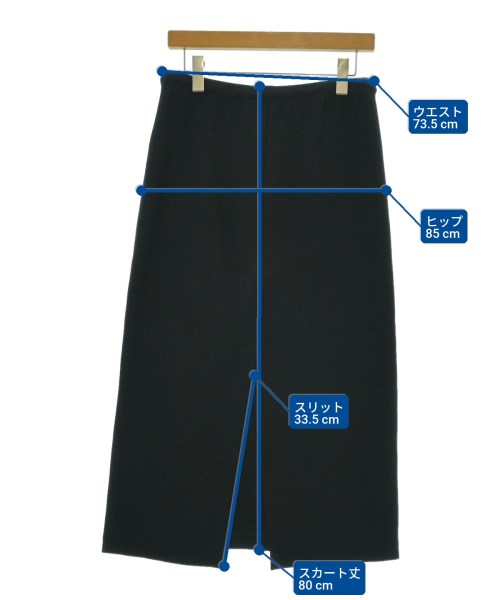 Theory（セオリー）ロング・マキシ丈スカート 黒 サイズ:S レディース/2200657832995