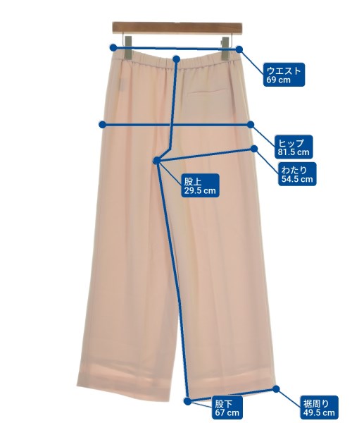 Theory（セオリー）スラックス ピンク サイズ:S レディース/2200651486026