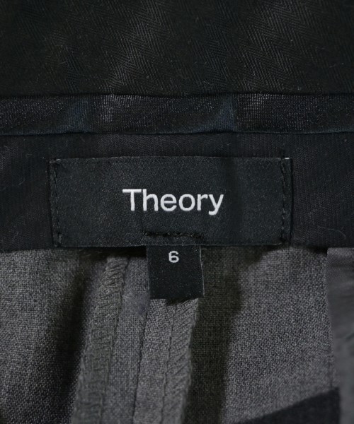 Theory（セオリー）スラックス グレー サイズ:6(XL位) レディース/2200658665028