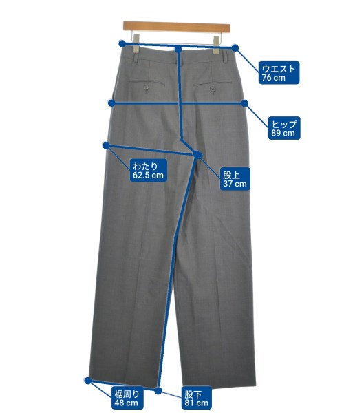 Theory（セオリー）スラックス グレー サイズ:6(XL位) レディース/2200658665028