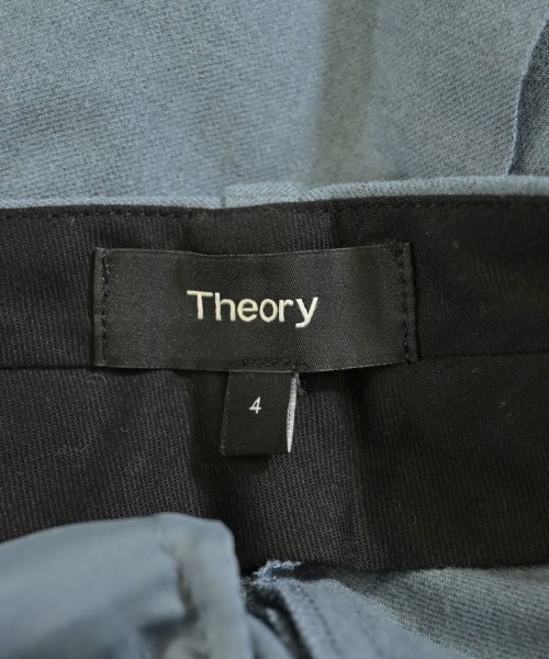 Theory（セオリー）スラックス 青 サイズ:4(L位) レディース/2200633776046