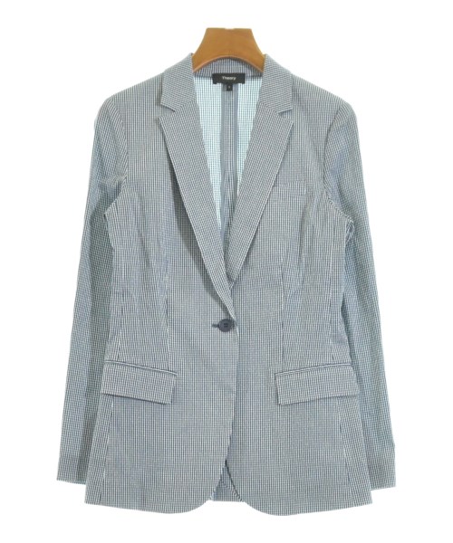 Theory（セオリー）カジュアルジャケット 青 サイズ:0(S位) レディース/2200652978049