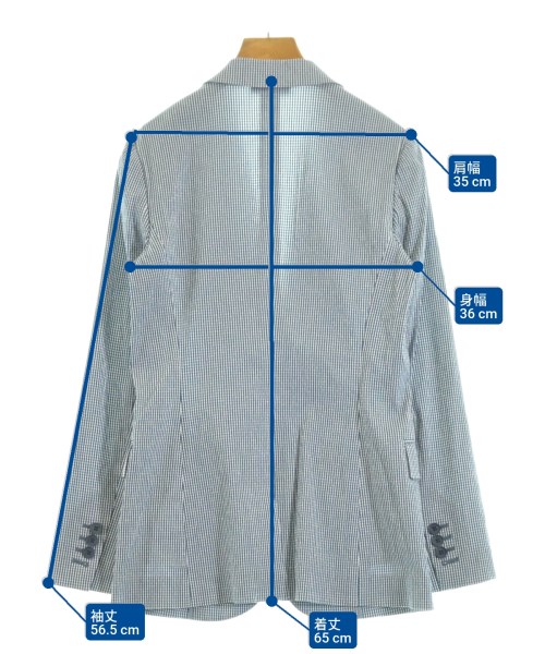 Theory（セオリー）カジュアルジャケット 青 サイズ:0(S位) レディース/2200652978049