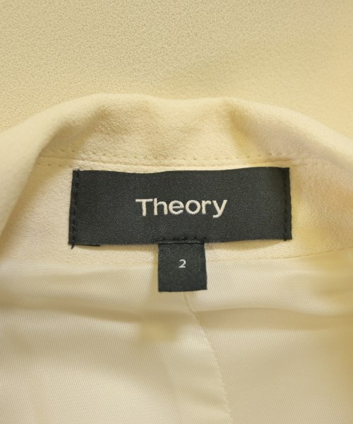 Theory（セオリー）テーラードジャケット 白 サイズ:2(M位) レディース/2200652978056