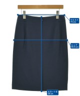 Theory（セオリー）ひざ丈スカート 紺 サイズ:0(S位) レディース/2200649154043