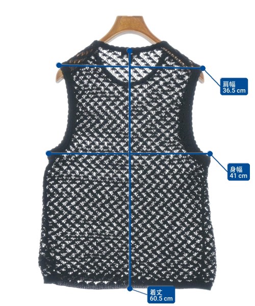 Theory（セオリー）ノースリーブ 黒 サイズ:S レディース/2200659121059