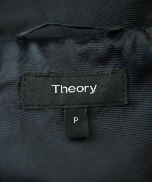 Theory（セオリー）ダウンコート 紺 サイズ:P(XS位) レディース/2200654995037