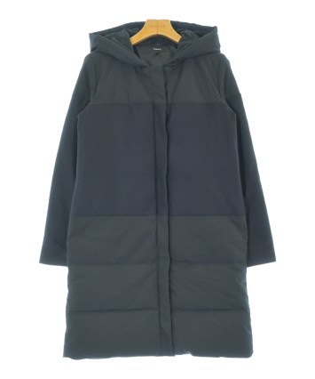 Theory（セオリー）ダウンコート 紺 サイズ:P(XS位) レディース