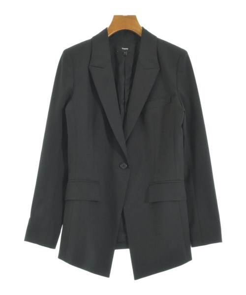 Theory(セオリー)テーラードジャケット 黒 サイズ:0(S位)/2200659527073