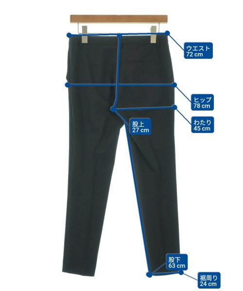 Theory（セオリー）スラックス 黒 サイズ:00(XS位) レディース/2200659575036