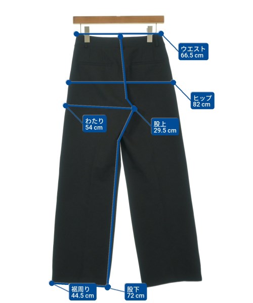 Theory（セオリー）スラックス 黒 サイズ:00(XS位) レディース/2200659575043