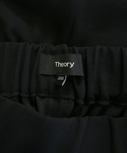 Theory（セオリー）スラックス 黒 サイズ:xx0(XXS位) レディース/2200656380060