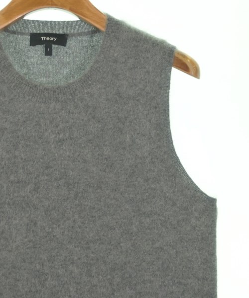 Theory（セオリー）ベスト/ノースリーブ グレー サイズ:S レディース/2200659784025