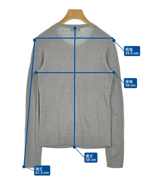 Theory（セオリー）カーディガン グレー サイズ:S レディース/2200657675547