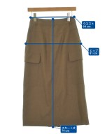 Theory（セオリー）ロング・マキシ丈スカート 茶 サイズ:00(XS位) レディース/2200657675677